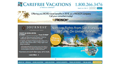 Desktop Screenshot of carefreevacations.com